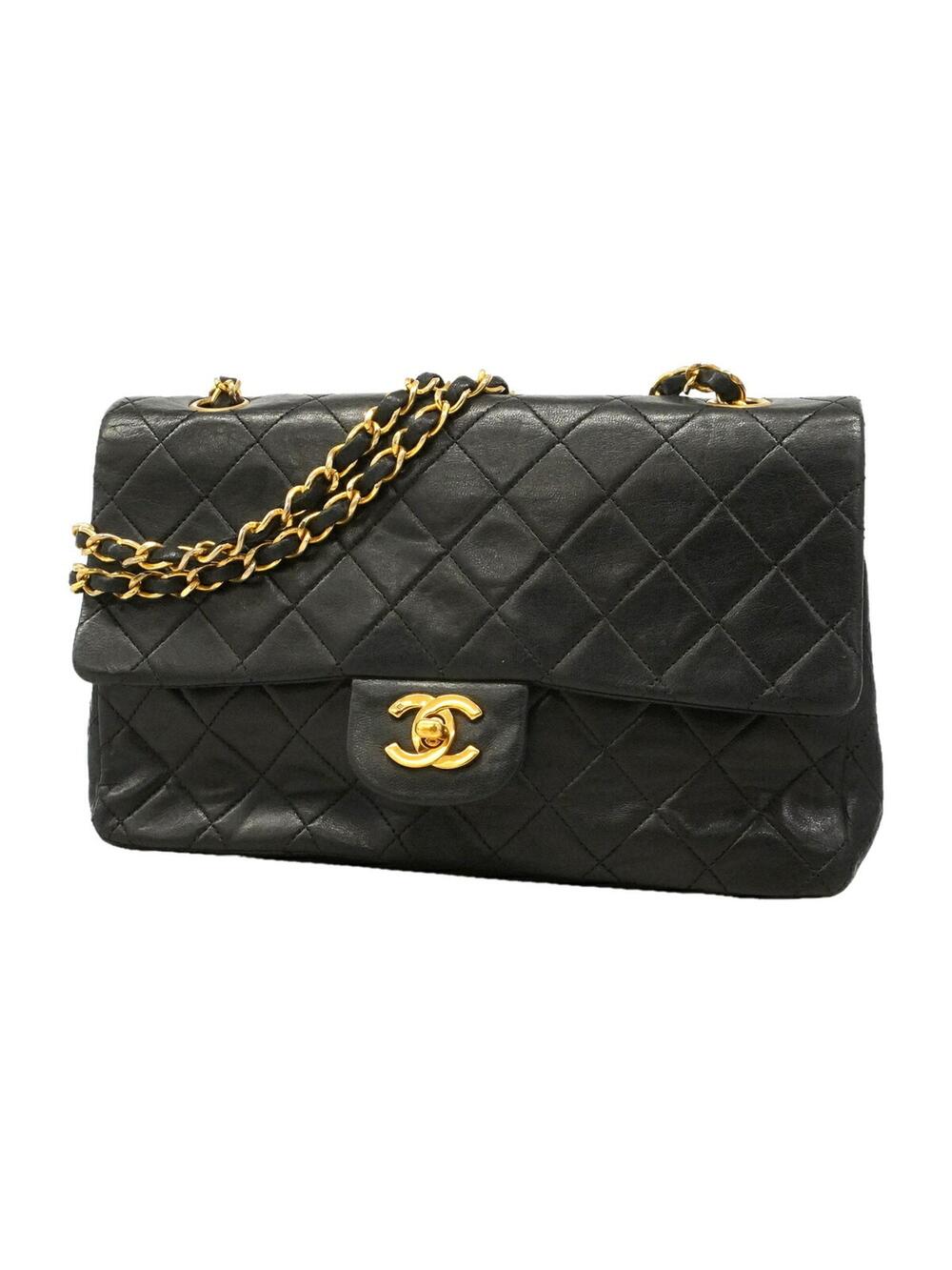 Chanel Vintage Classic Double Flap Bag #351151C45B